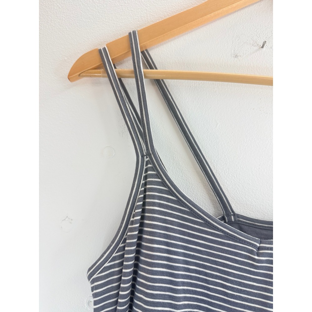 TOAD&CO Women's Striped Spaghetti Strap Maxi Dress Sz Small Beachy Casual Summer - Picture 6 of 11